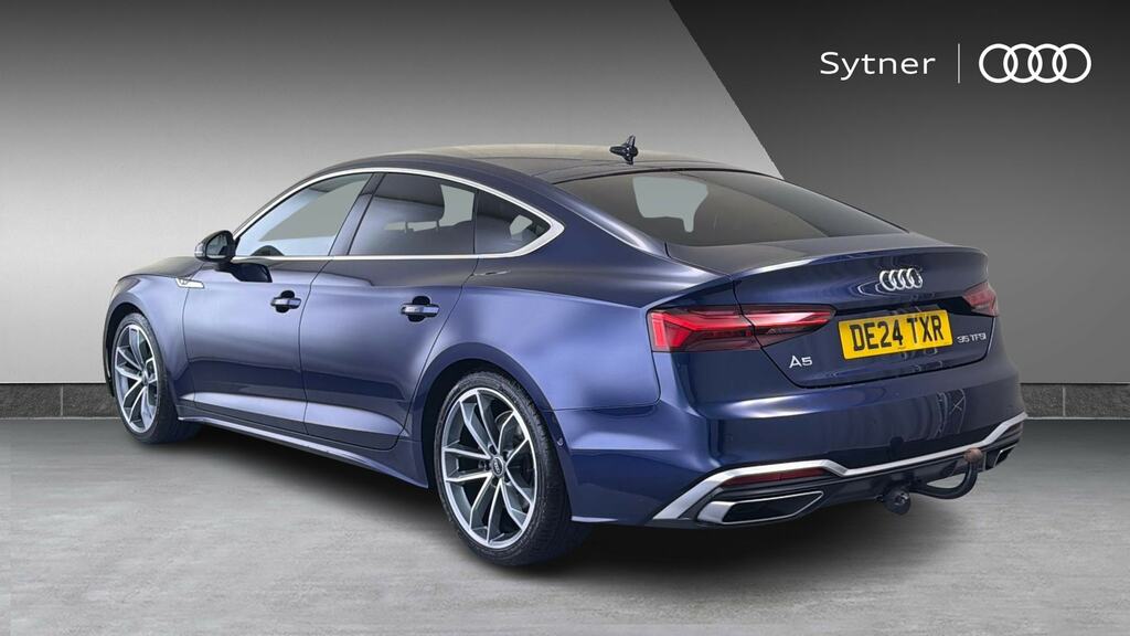 Audi A5 35 Tfsi S Line S Tronic Tech Pack DE24TXR Blue #3