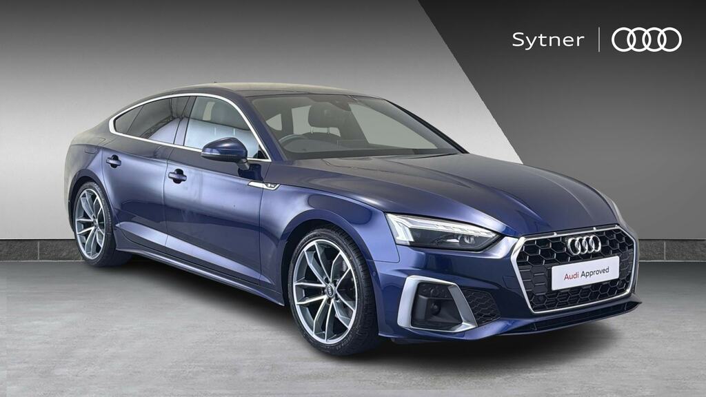 Audi A5 35 Tfsi S Line S Tronic Tech Pack Blue