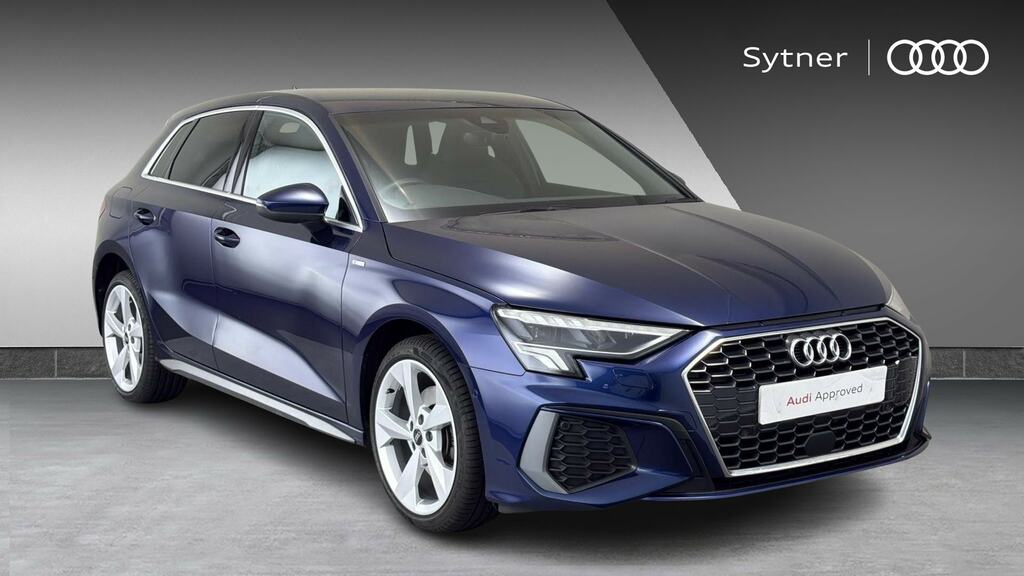 Audi A3 40 Tfsi E S Line S Tronic Comfortsound LC22FXZ Blue