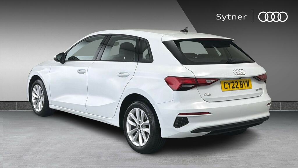 Audi A3 35 Tfsi Technik S Tronic CY22BYW White #3