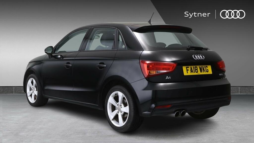 Audi A1 1.4 Tfsi Sport Nav S Tronic FA18WKG Black #3