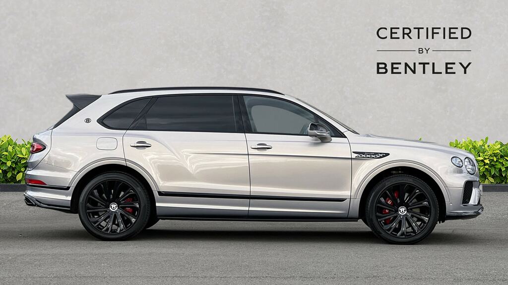 Bentley Bentayga 4.0 V8 Mulliner Blackline Spec Ewb Silver #5