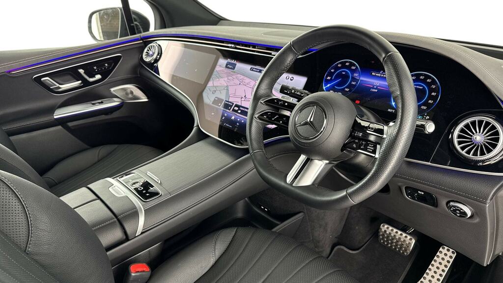 Mercedes-Benz EQE 500 4M 300Kw Amg Line Night Ed Prem 96Kwh At KS74NFH Black #3
