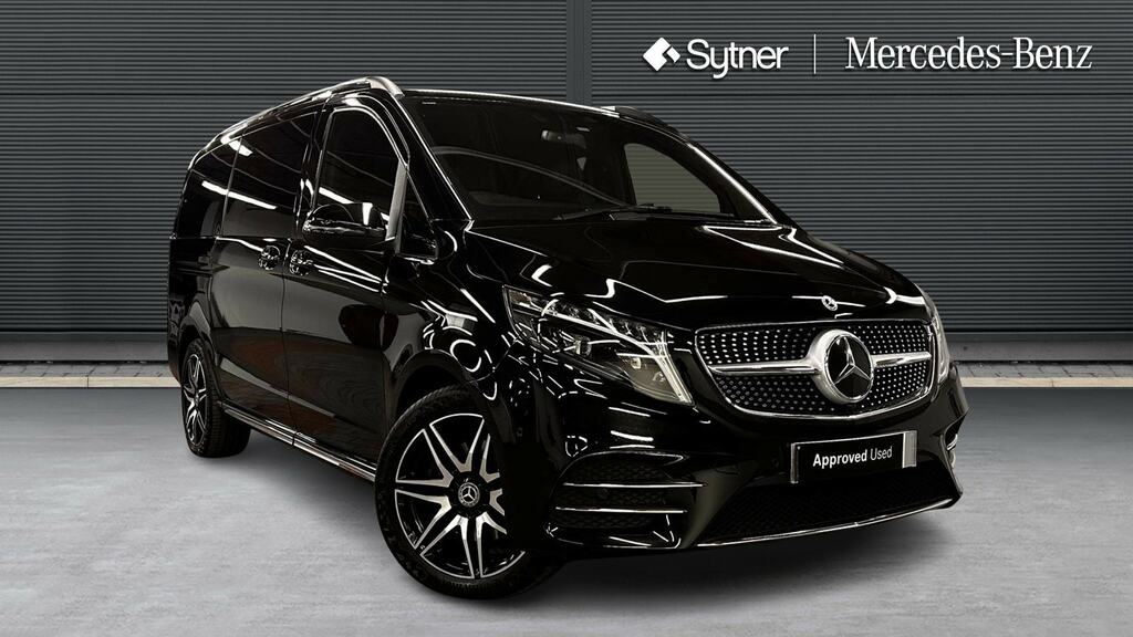 Mercedes-Benz V Class V300 D Amg Line 9G-tronic Long Black