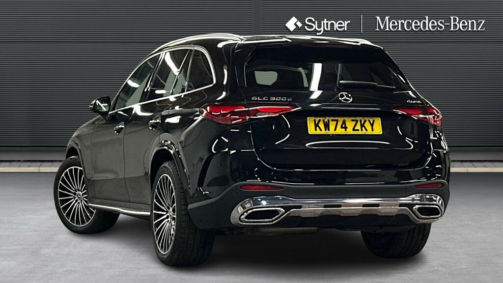 Mercedes-Benz GLC Class Glc 300D 4Matic Amg Line Premium 9G-tronic KW74ZKY Black #2