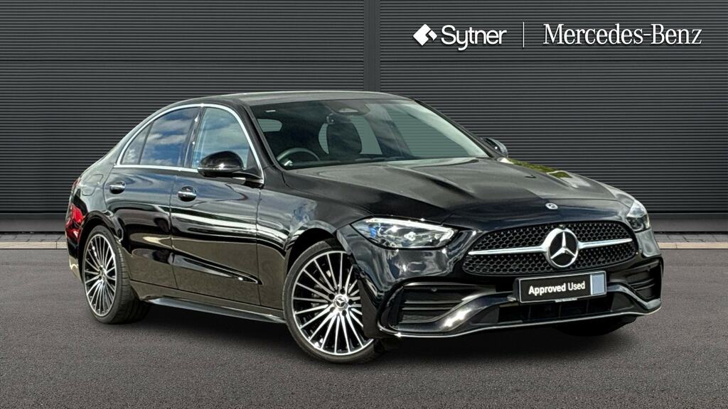 Mercedes-Benz C Class C220d Amg Line Premium Plus 9G-tronic Black