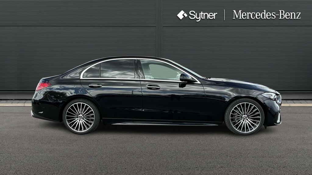 Mercedes-Benz C Class C220d Amg Line Premium Plus 9G-tronic KM25CGG Black #4