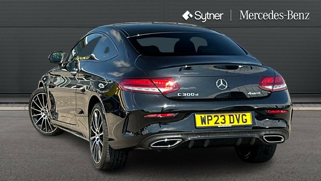Mercedes-Benz C Class C300d 4Matic Amg Line Night Ed Prem 9G-tronic WP23DVG Black #2