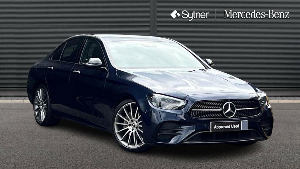 Mercedes-Benz E Class E220d Amg Line Night Edition Prem 9G-tronic Blue