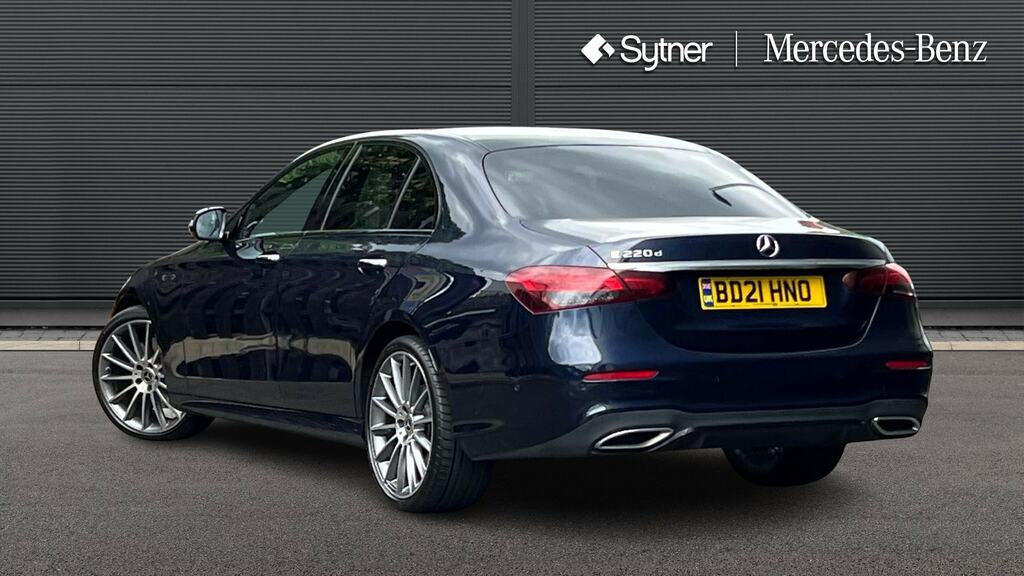 Mercedes-Benz E Class E220d Amg Line Night Edition Prem 9G-tronic BD21HNO Blue #2