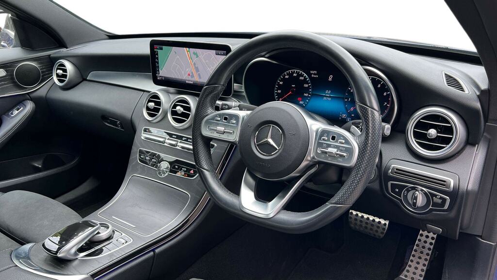Mercedes-Benz C Class C300 Amg Line Premium 9G-tronic NL68MVW Blue #3