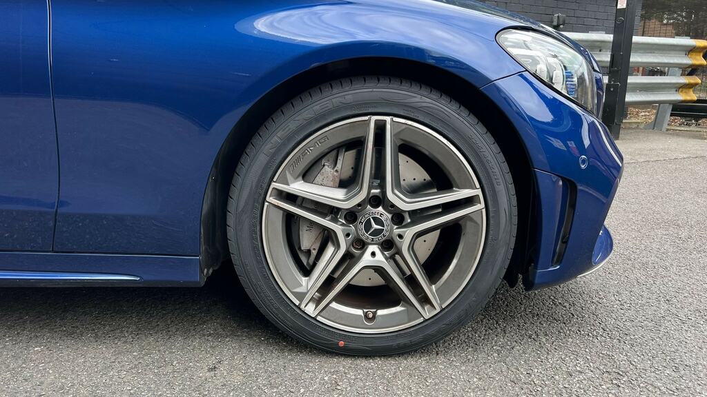 Mercedes-Benz C Class C300 Amg Line Premium 9G-tronic NL68MVW Blue #5