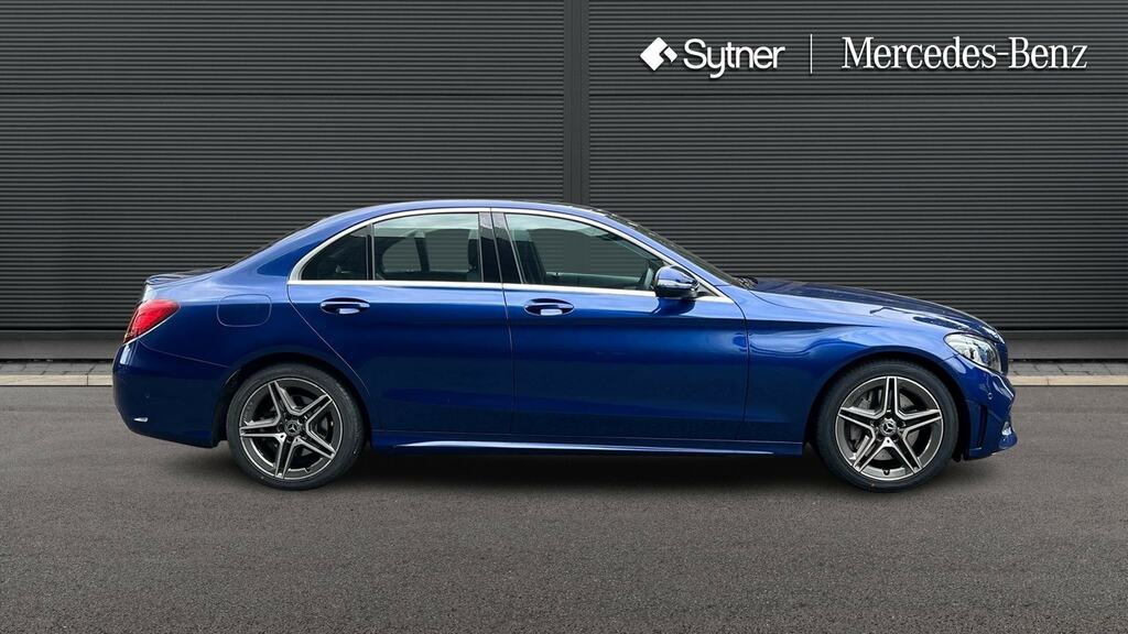 Mercedes-Benz C Class C300 Amg Line Premium 9G-tronic NL68MVW Blue #4