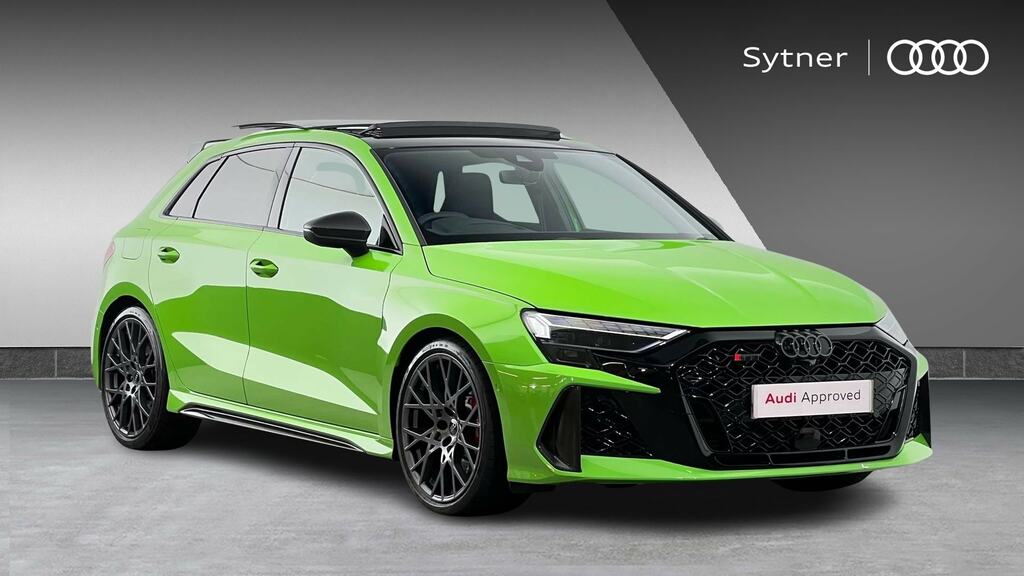Audi RS3 Rs3 Tfsi Qtro 400 Carbon Black S Tron Tech Pro Green
