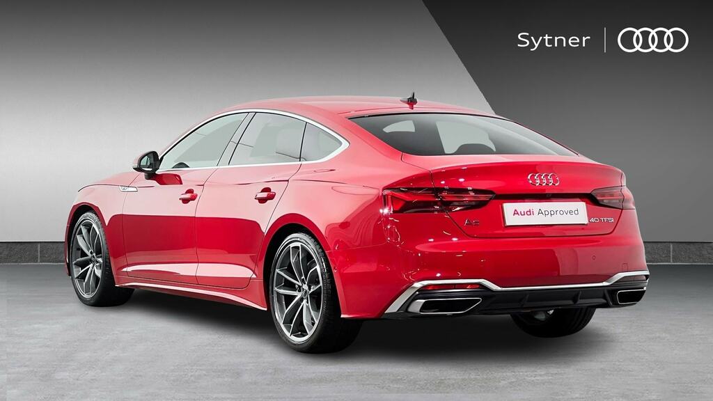 Audi A5 40 Tfsi 204 S Line S Tronic Tech Pack Red #3