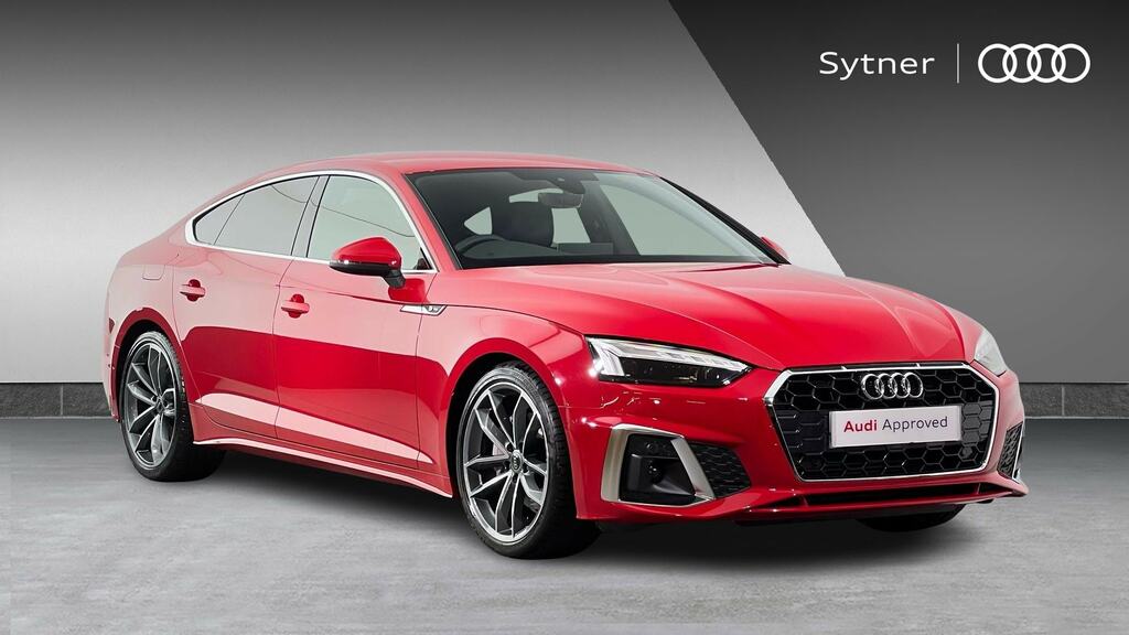 Audi A5 40 Tfsi 204 S Line S Tronic Tech Pack Red