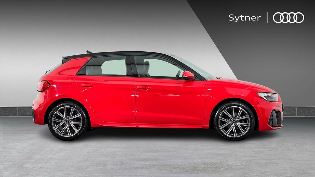 Audi A1 25 Tfsi S Line FD23GWN Red #4