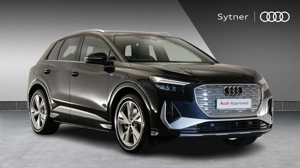 Audi Q4 E Tron 150Kw 40 63Kwh S Line Leather Black