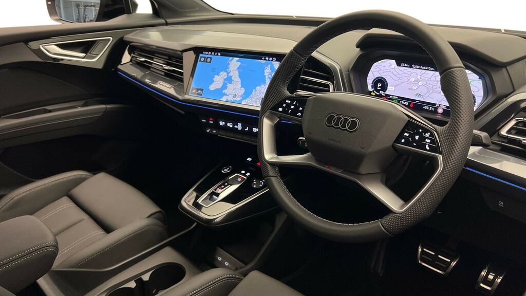 Audi Q4 E Tron 150Kw 40 63Kwh S Line Leather RJ26EZO Black #6