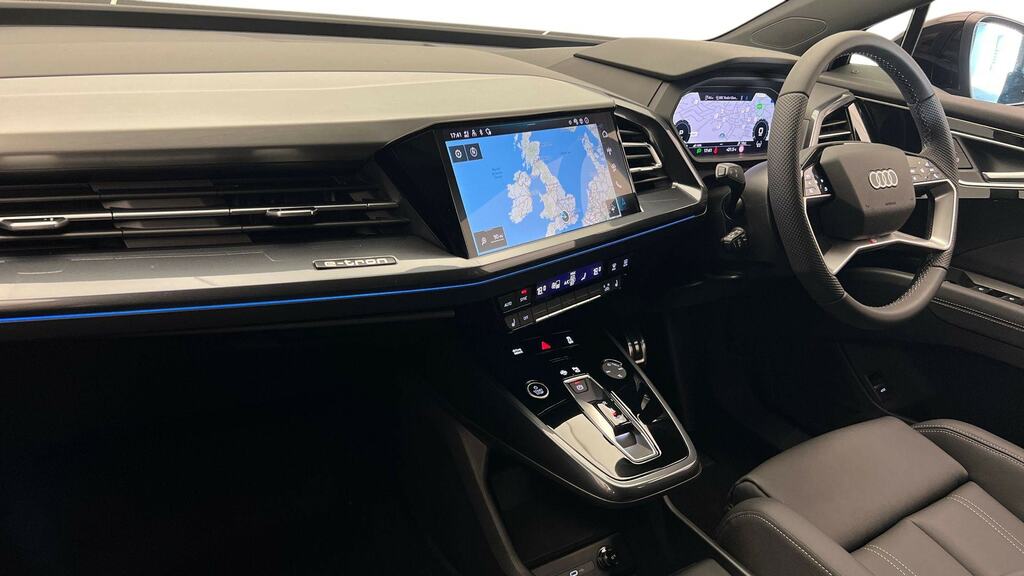 Audi Q4 E Tron 150Kw 40 63Kwh S Line Leather RJ26EZO Black #2