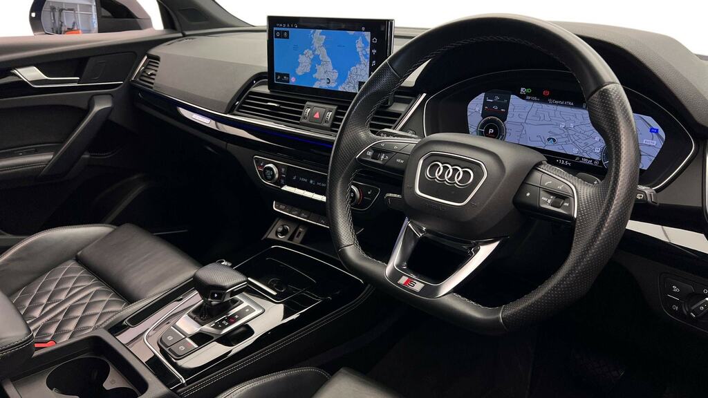 Audi Q5 50 Tfsi E Quattro Edition 1 S Tronic Cs WG71BWJ Blue #6