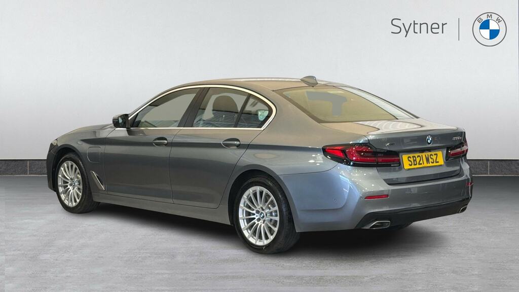 BMW 5 Series 530E Xdrive Se SB21WSZ Blue #2