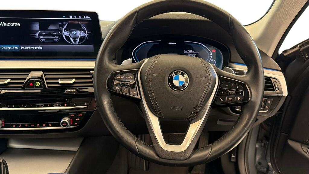 BMW 5 Series 530E Xdrive Se SB21WSZ Blue #5