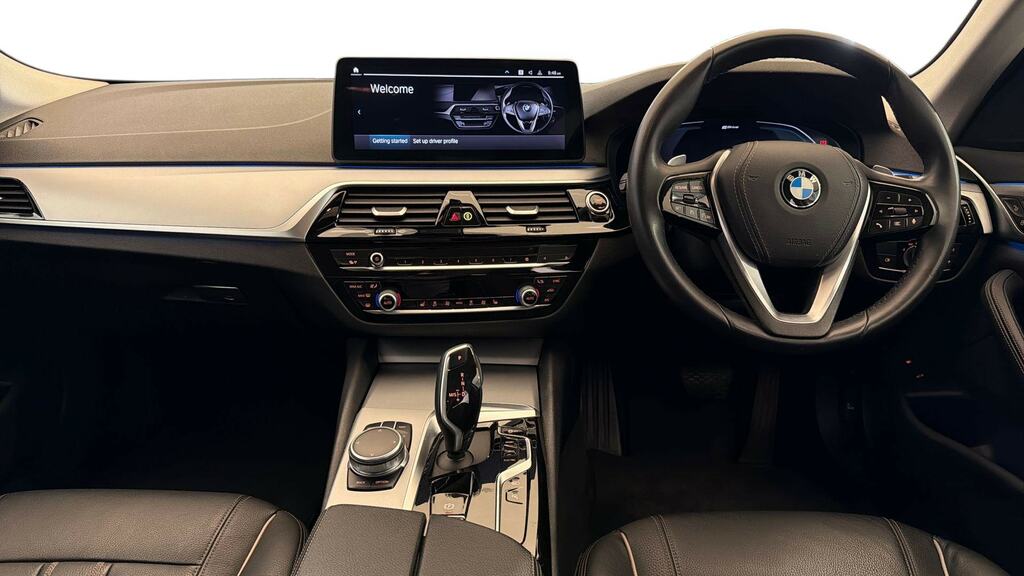 BMW 5 Series 530E Xdrive Se SB21WSZ Blue #4