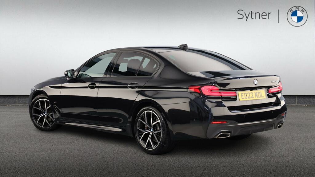 BMW 5 Series 520D Mht M Sport Step EO22NDL Black #2
