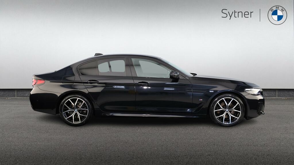 BMW 5 Series 520D Mht M Sport Step EO22NDL Black #3