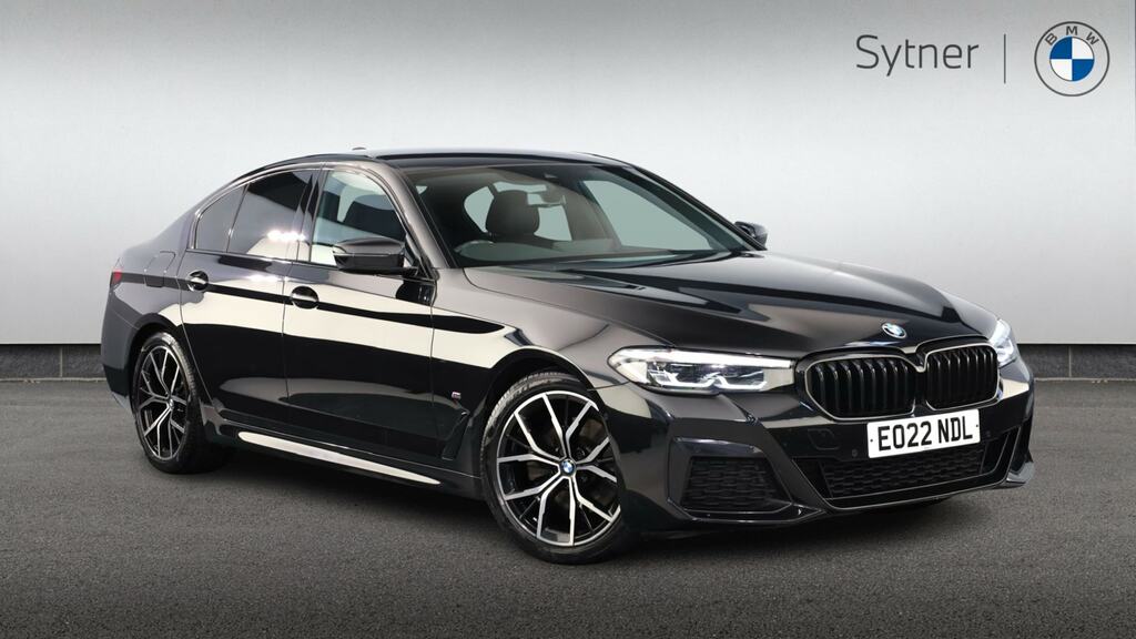 BMW 5 Series 520D Mht M Sport Step Black