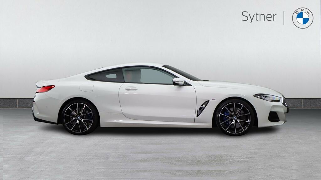 BMW 8 Series Gran Coupe 840I M Sport White #3