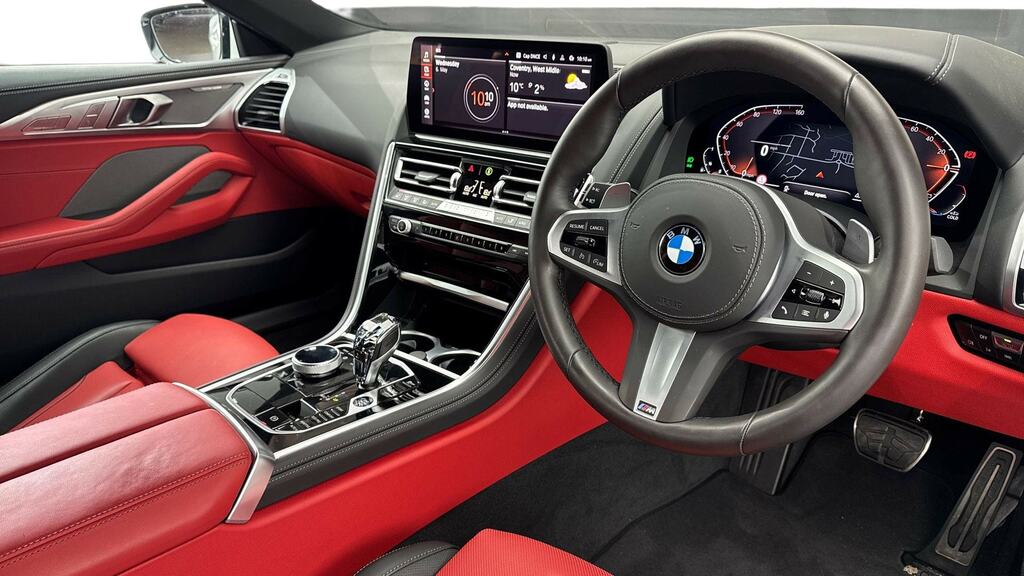 BMW 8 Series Gran Coupe 840I M Sport White #6