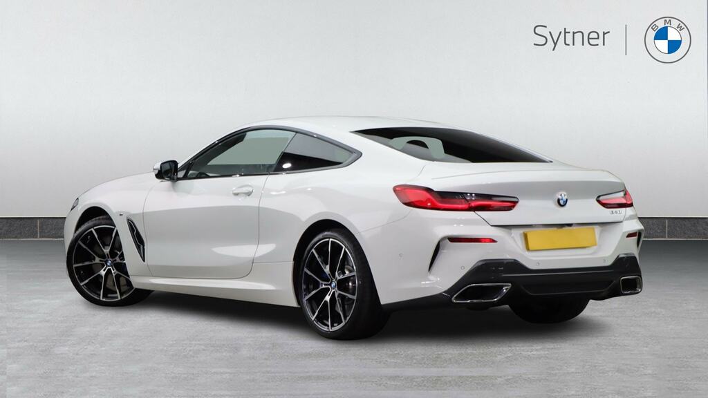 BMW 8 Series Gran Coupe 840I M Sport White #2