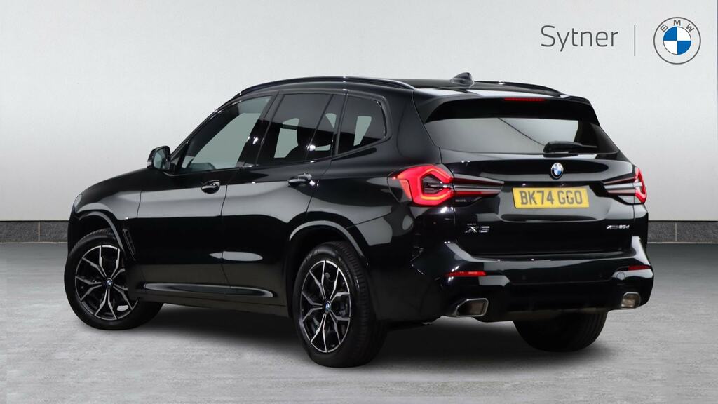 BMW X3 Xdrive20d Mht M Sport Step BK74GGO Black #2