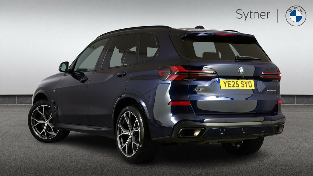 BMW X5 Xdrive40d Mht M Sport YE25SVO Blue #2