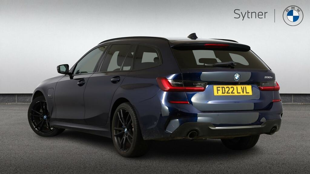 BMW 3 Series 330E M Sport Pro Edition Step FD22LVL Blue #2