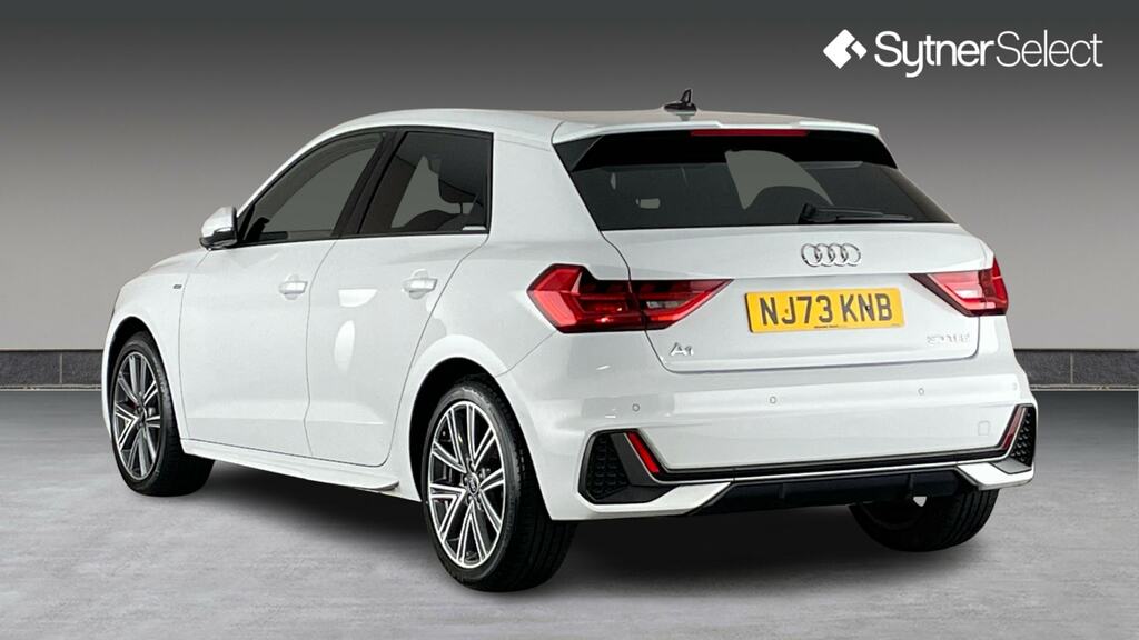 Audi A1 30 Tfsi 110 S Line NJ73KNB White #2
