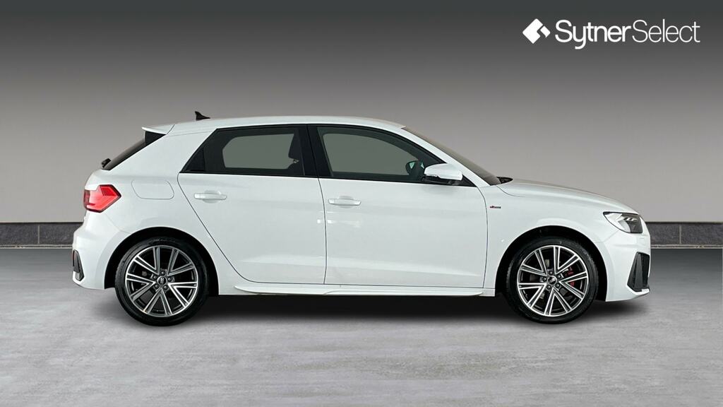 Audi A1 30 Tfsi 110 S Line NJ73KNB White #3