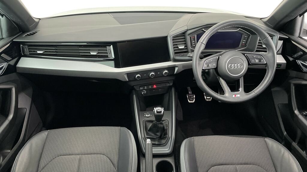 Audi A1 30 Tfsi 110 S Line NJ73KNB White #6