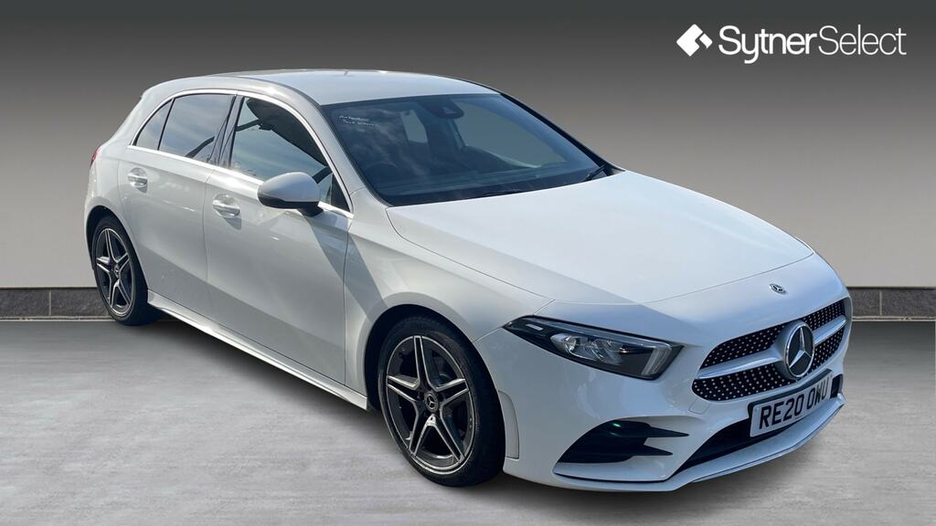 Mercedes-Benz A Class A180d Amg Line White