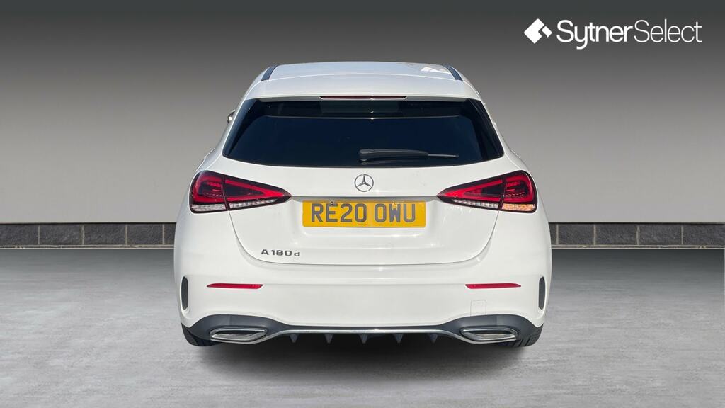 Mercedes-Benz A Class A180d Amg Line RE20OWU White #5