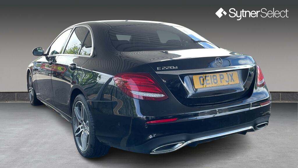 Mercedes-Benz E Class E220d Amg Line 9G-tronic OE18PJX Black #2