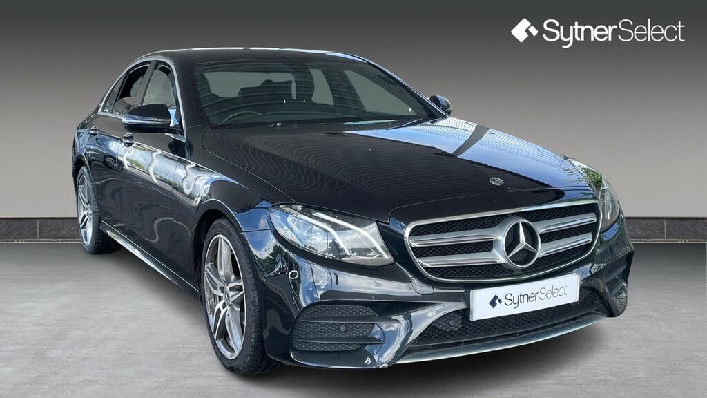 Mercedes-Benz E Class E220d Amg Line 9G-tronic Black