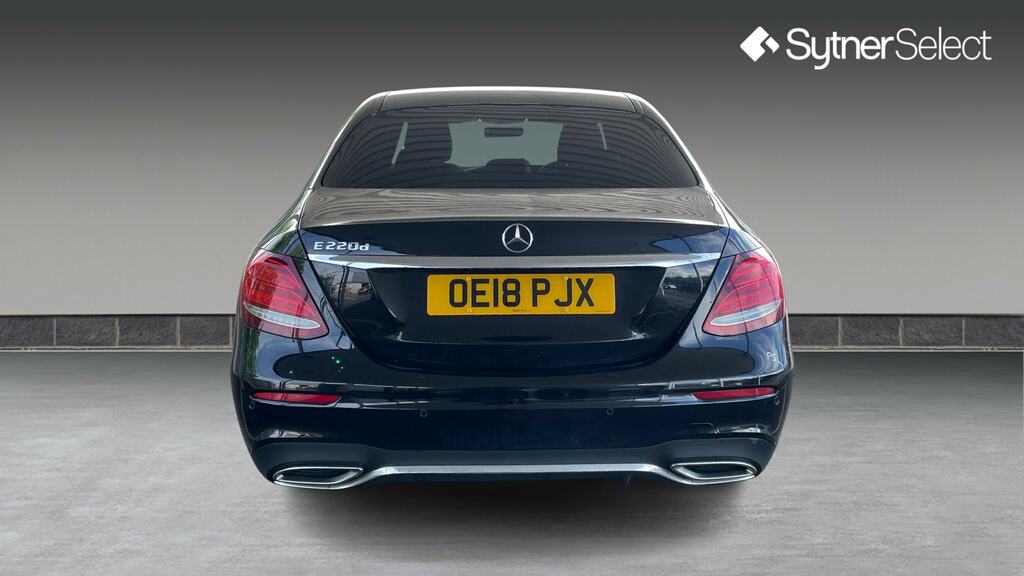 Mercedes-Benz E Class E220d Amg Line 9G-tronic OE18PJX Black #5