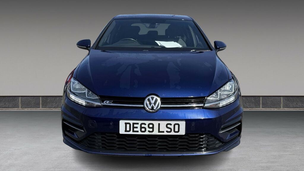 Volkswagen Golf 2.0 Tdi R-line Dsg DE69LSO Blue #4