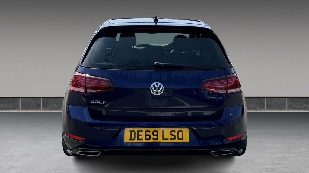 Volkswagen Golf 2.0 Tdi R-line Dsg DE69LSO Blue #5