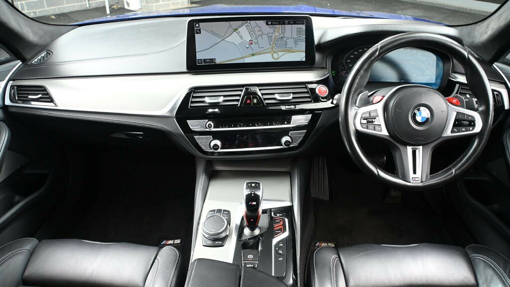 BMW M5 M5 Competition Dct WP22RKX Blue #4