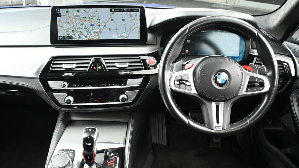 BMW M5 M5 Competition Dct WP22RKX Blue #5