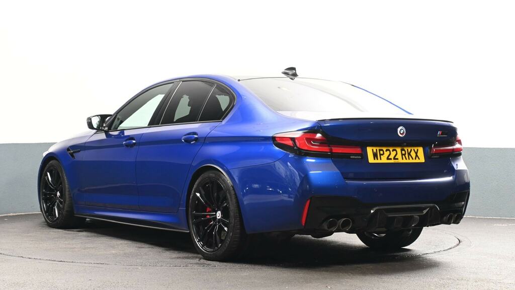 BMW M5 M5 Competition Dct WP22RKX Blue #2